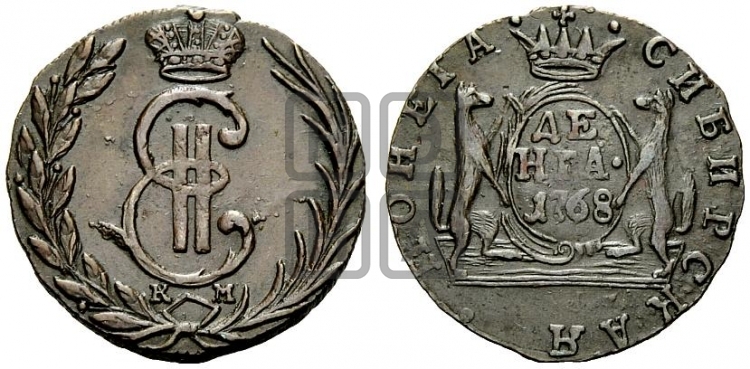 Денга 1768 года (для Сибири)