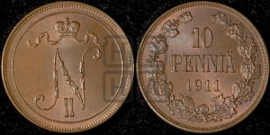 10 пенни 1911 года