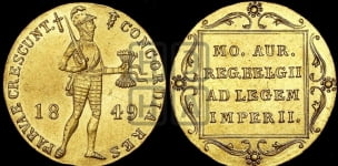 Дукат 1849 года меч