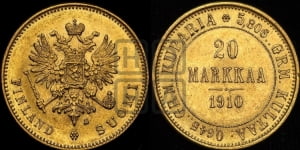 20 марок 1910 года L