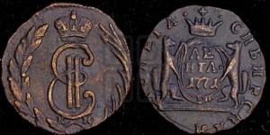 Денга 1771 года КМ (для Сибири)