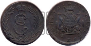 2 копейки 1776 года КМ (для Сибири)