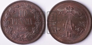 10 пенни 1876 года