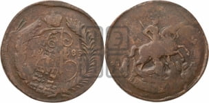 2 копейки 1788 года СПМ (СПМ, Санкт-Петербургский монетный двор)