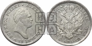 2 злотых 1821 года IВ