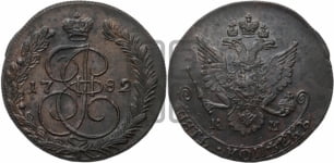 5 копеек 1782 года КМ (КМ, Сузунский монетный двор)