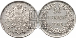 50 пенни 1892 года L