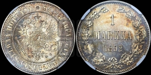1 марка 1892 года L