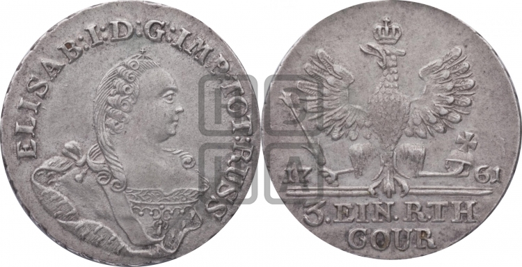 1/3 талера 1761 года