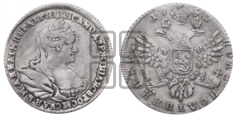 Полуполтинник 1740 года