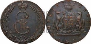 10 копеек 1766 года (для Сибири)