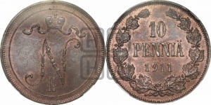 10 пенни 1911 года