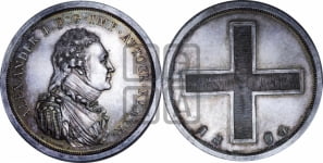 Модуль рубля 1804 года (жетон Метью Боултона)