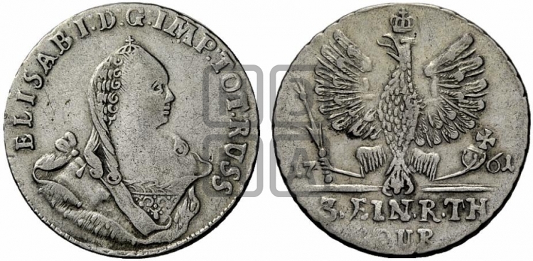 1/3 талера 1761 года