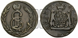 1 копейка 1772 года КМ (для Сибири)