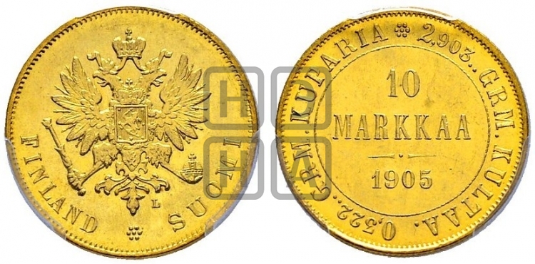 10 марок 1905 года