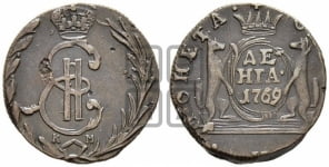 Денга 1769 года КМ (для Сибири)