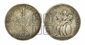 Жетон 1774 года (на заключение мира с Турцией 1774 г.)