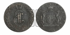5 копеек 1767 года КМ (для Сибири)