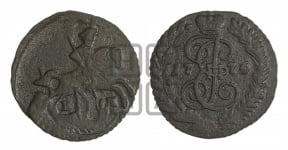 Полушка 1776 года ЕМ (ЕМ, Екатеринбургский монетный двор)