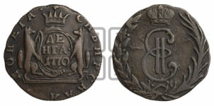Денга 1770 года КМ (для Сибири)