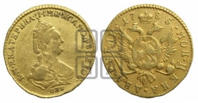 2 рубля 1785 года СПБ (для дворцового обихода)
