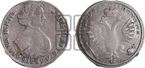 Полтина  1710 года ( без обозначения года)