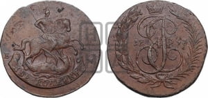 2 копейки 1793 года ЕМ (Павловский перечекан)