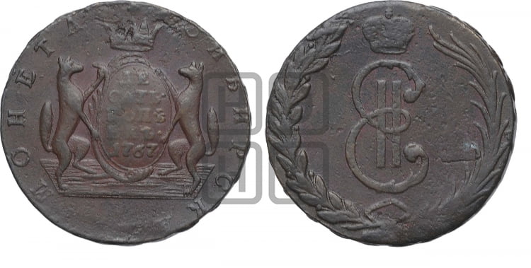 10 копеек 1767 года (для Сибири)