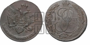 5 копеек 1789 года КМ (КМ, Сузунский монетный двор)