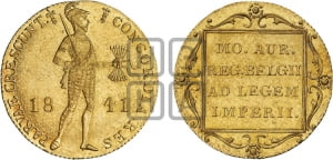 Дукат 1841 года лилия