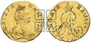 Полтина 1777 года (для дворцового обихода)