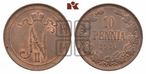 10 пенни 1910 года