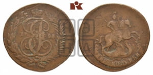 2 копейки 1793 года ЕМ (Павловский перечекан)