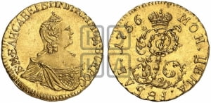 1 рубль 1756 года. Новодел.