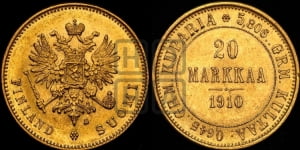 20 марок 1910 года L