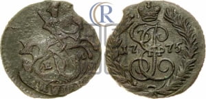 Полушка 1775 года ЕМ (ЕМ, Екатеринбургский монетный двор)