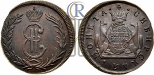 2 копейки 1776 года КМ (для Сибири)