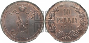 10 пенни 1911 года