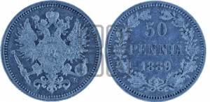 50 пенни 1889 года L