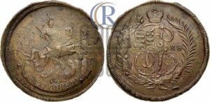2 копейки 1788 года ММ (ММ, Красный  монетный двор)