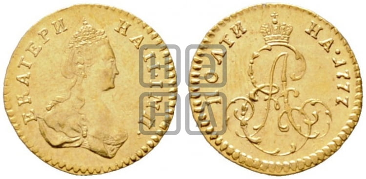 Полтина 1777 года (для дворцового обихода)