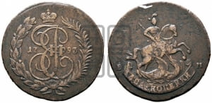 2 копейки 1793 года ЕМ (Павловский перечекан)