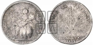 Жетон 1774 года (на заключение мира с Турцией 1774 г.)