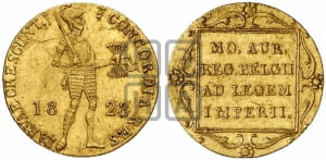 Дукат 1828 года факел