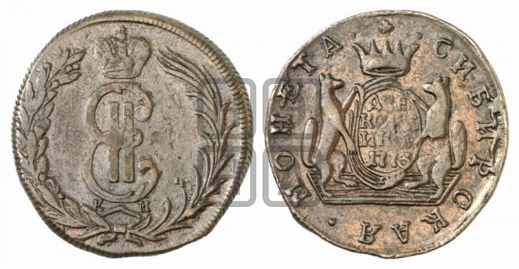 2 копейки 1773 года (для Сибири)