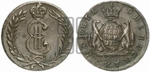 2 копейки 1777 года КМ (для Сибири)
