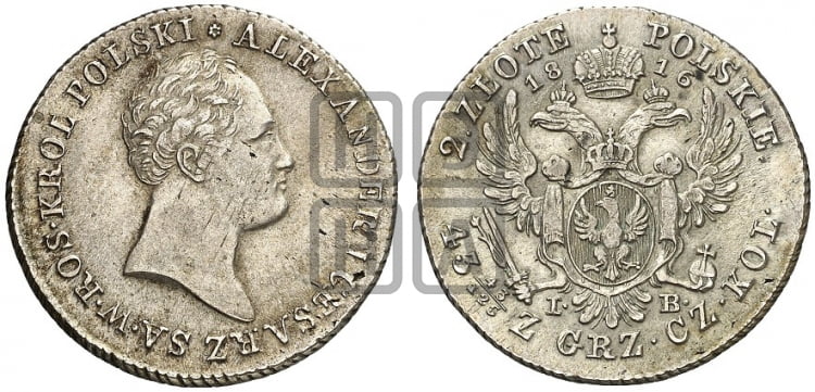 2 злотых 1816 года