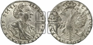 Тинф 1708 года (без знака минцмейстера)