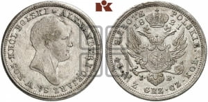 2 злотых 1821 года IВ